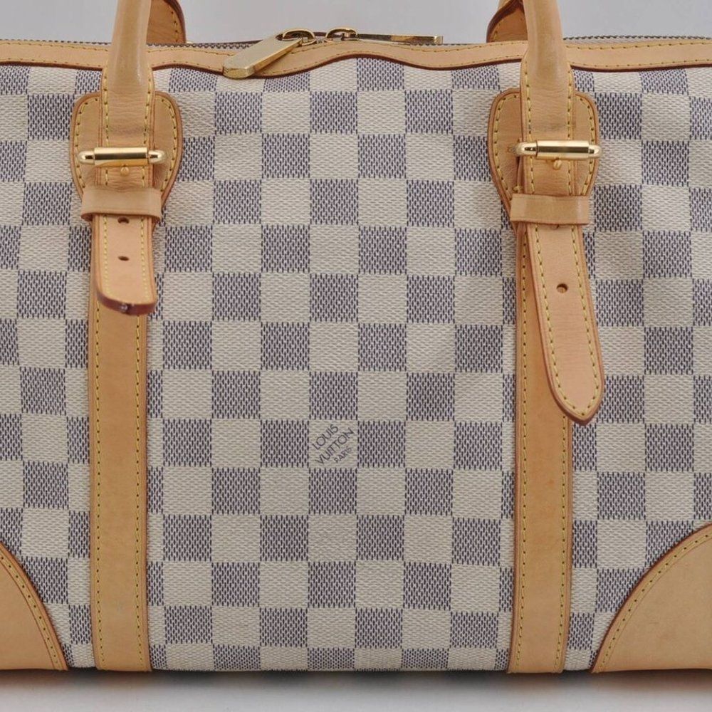 Berkeley Damier Azur Hand Bag - Picture 2 of 11